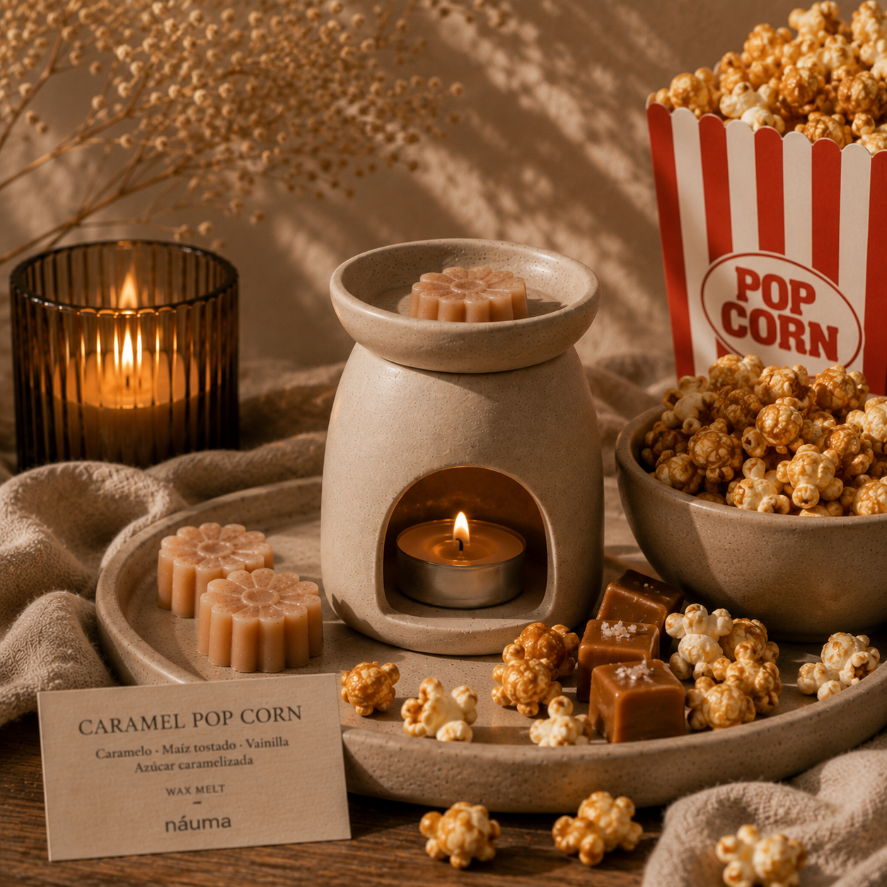 WaxMelt Caramel Pop Corn